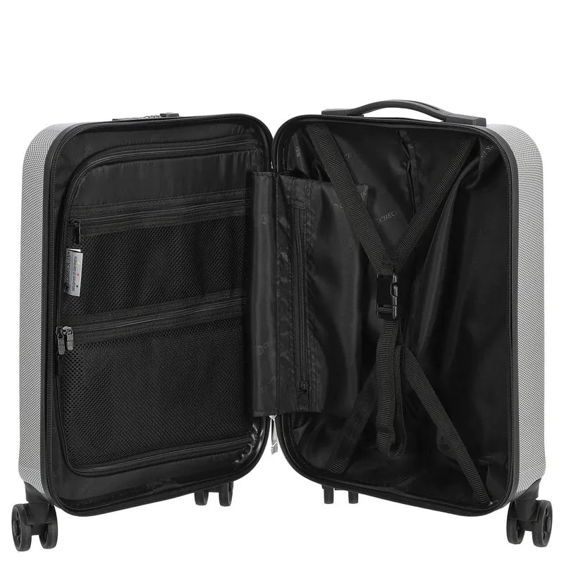 CHECK.IN London 2.0 - Trolley de 4 ruedas 50 cm (carbon silber)