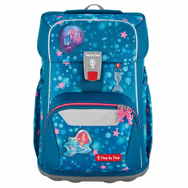 Step by Step Giant - Set de mochila escolar 5 pzas. (Mermaid Lola)