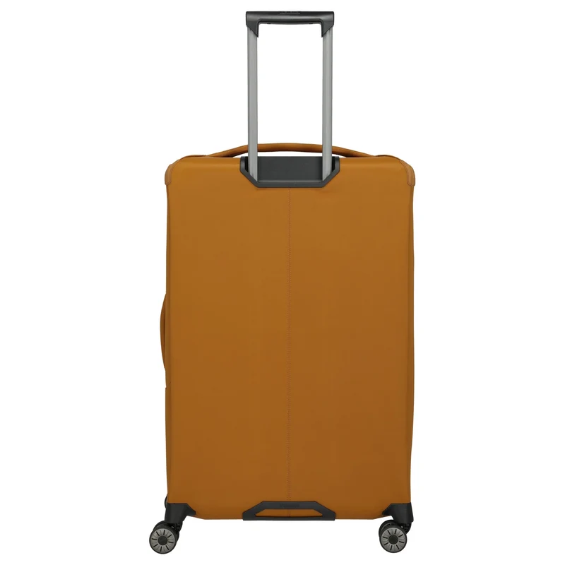 Travelite Priima - Trolley de 4 ruedas L 79 cm expandible (curry)