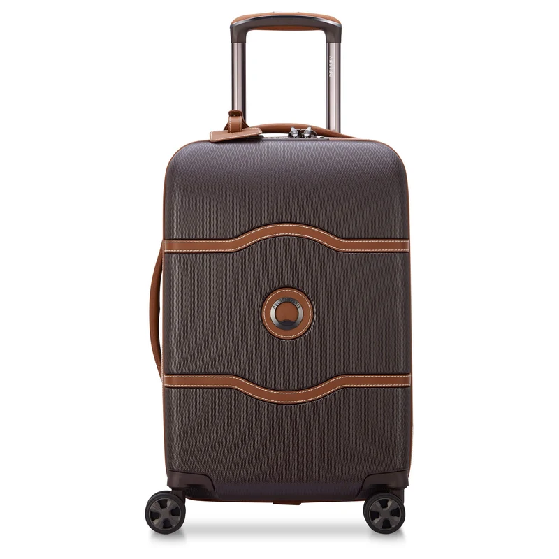 Delsey Paris Chatelet Air 2.0 - Trolley de cabina con 4 ruedas 55 cm (braun)