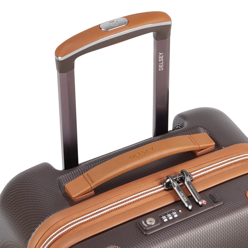 Delsey Paris Chatelet Air 2.0 - Trolley de cabina con 4 ruedas 55 cm (braun)