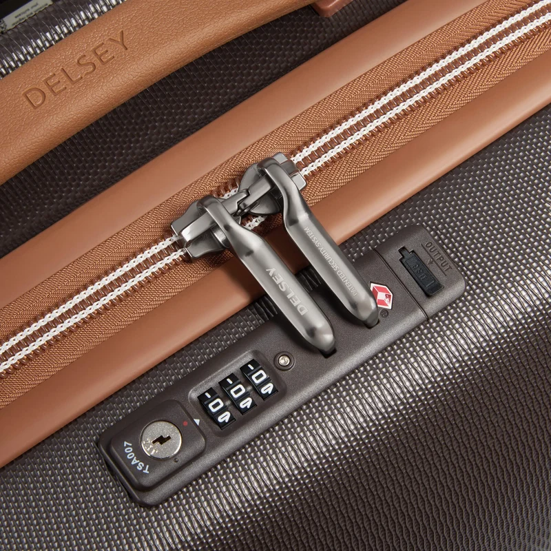 Delsey Paris Chatelet Air 2.0 - Trolley de cabina con 4 ruedas 55 cm (braun)