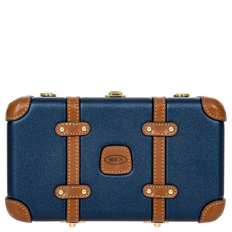 Brics Bellagio - Bolso bandolera 20 cm (blue/tan)