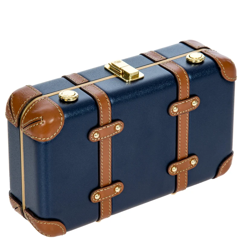 Brics Bellagio - Bolso bandolera 20 cm (blue/tan)