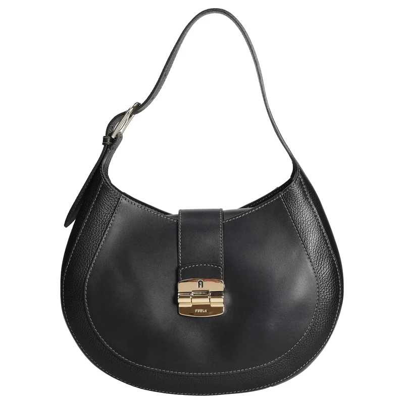 Furla Club 2 - Bolso bandolera M 32 cm (black)