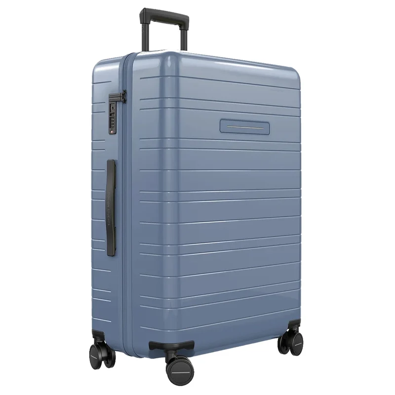 Horizn Studios H7 Essential Check in 4-Roll Trolley 77 cm (Blue Vega Blue Glossy)