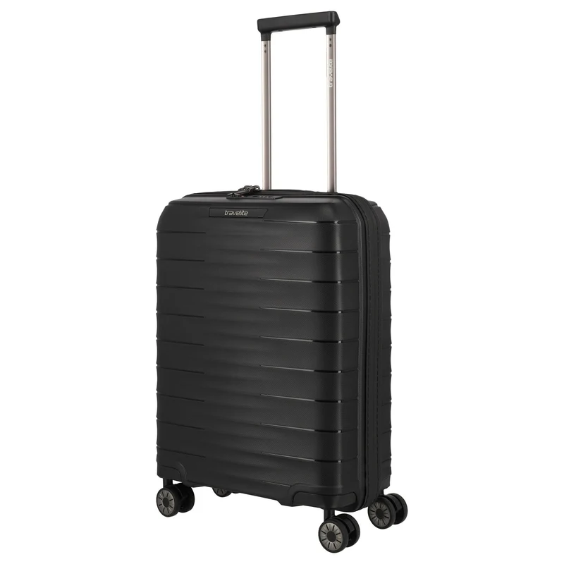 Travelite Mooby - Trolley de cabina con 4 ruedas S 55 cm (black)