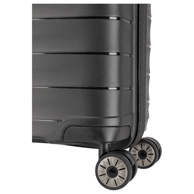 Travelite Mooby - Trolley de cabina con 4 ruedas S 55 cm (black)