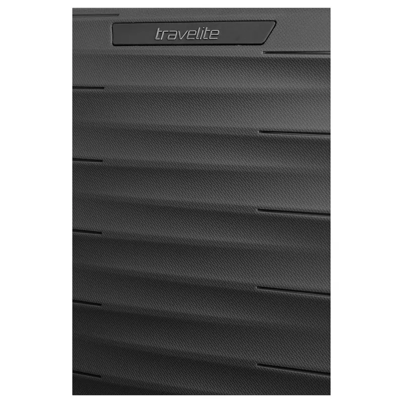 Travelite Mooby - Trolley de cabina con 4 ruedas S 55 cm (black)