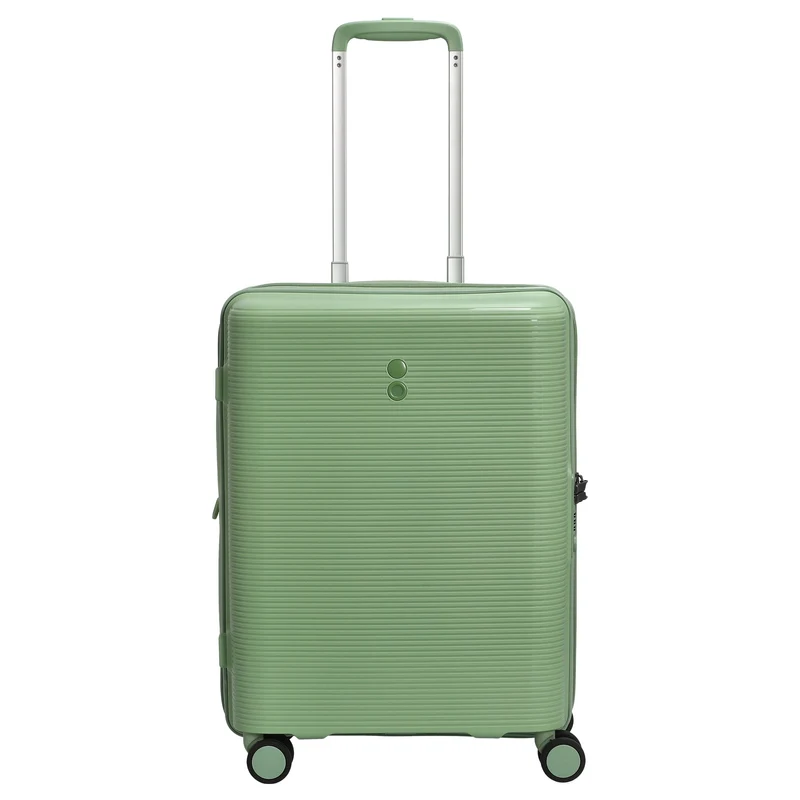 Echolac Forza - 4 ruedas - Trolley de cabina 55 cm expandible (verde)