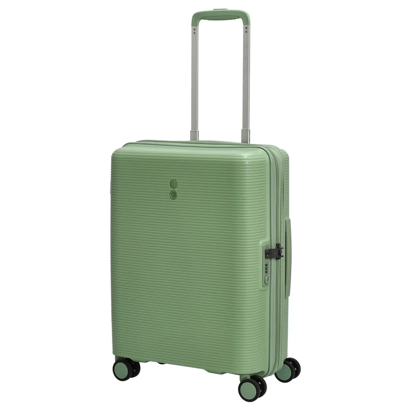 Echolac Forza - 4 ruedas - Trolley de cabina 55 cm expandible (verde)
