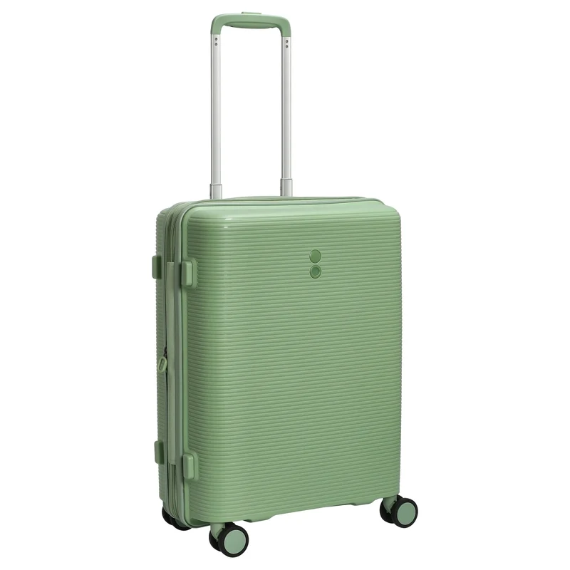 Echolac Forza - 4 ruedas - Trolley de cabina 55 cm expandible (verde)