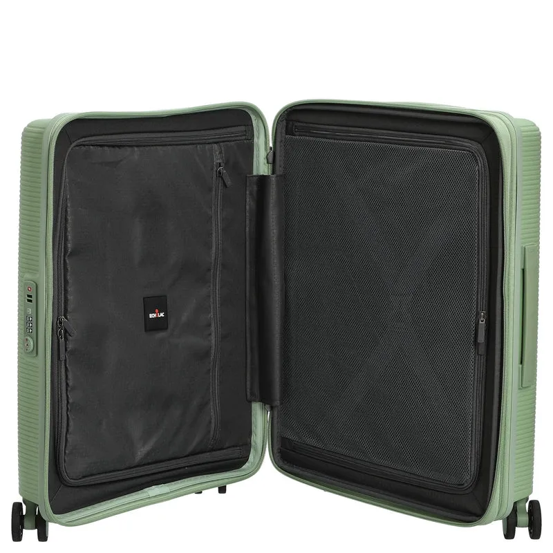 Echolac Forza - 4 ruedas - Trolley de cabina 55 cm expandible (verde)