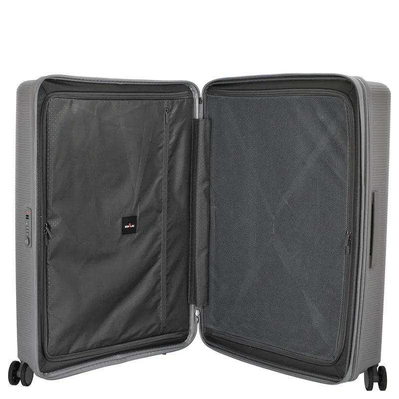 Echolac Forza - 4 ruedas - Trolley L 75 cm expandible (grigio)