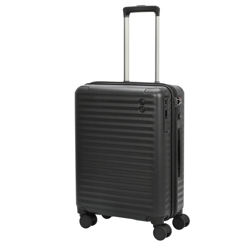 Echolac Celestra BLX - 4 Rollen - Trolley de cabina S 55 cm (schwarz)