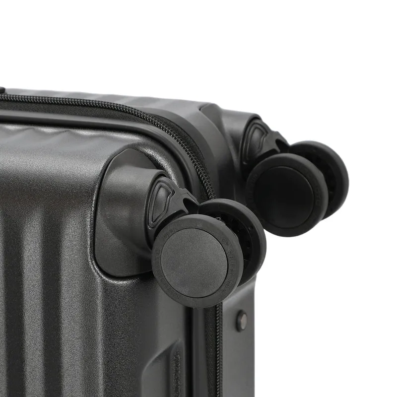Echolac Celestra BLX - 4 Rollen - Trolley de cabina S 55 cm (schwarz)