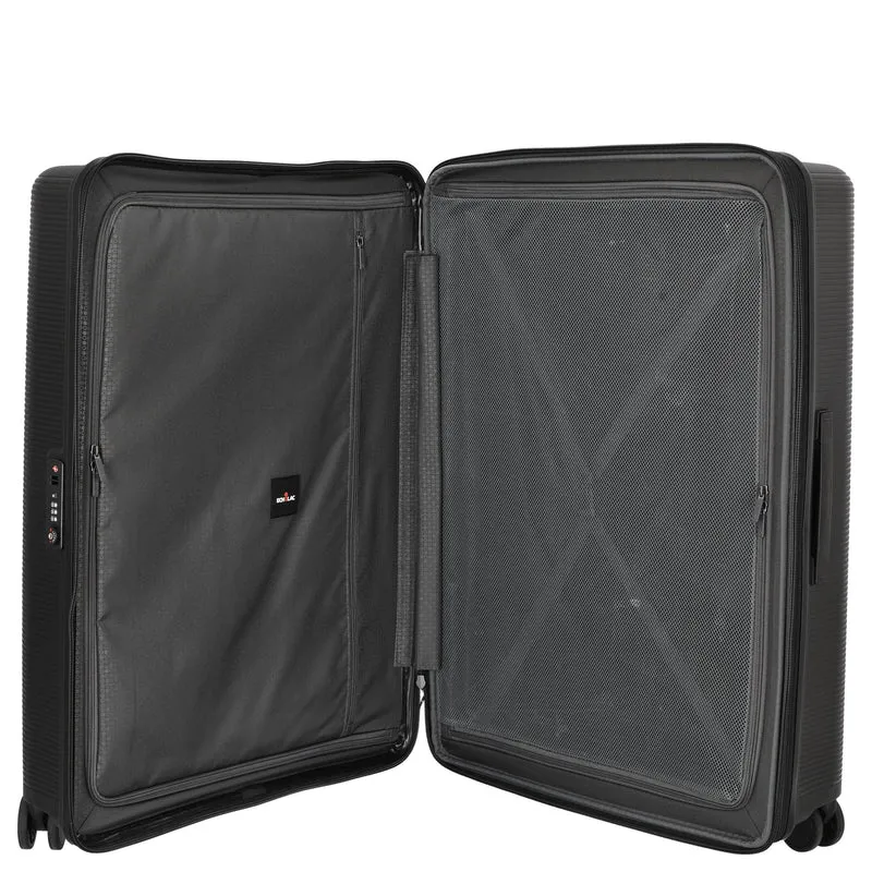 Echolac Forza - 4 ruedas - Trolley L 75 cm expandible (schwarz)