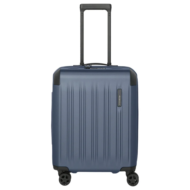 Travelite Dynamiic - Trolley de cabina con 4 ruedas S 55 cm expandible (denimblue)