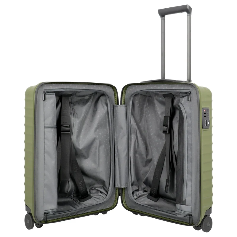 TITAN UPGRADE - Trolley de cabina con 4 ruedas S 55/23 cm (forest green)