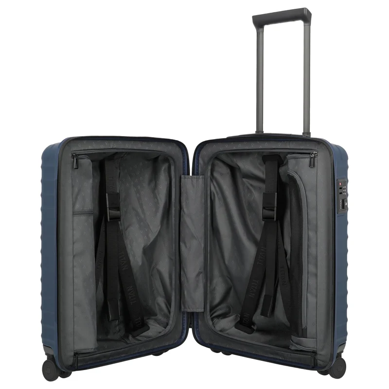 TITAN UPGRADE - Trolley de cabina con 4 ruedas S 55/20 cm (midnight blue)