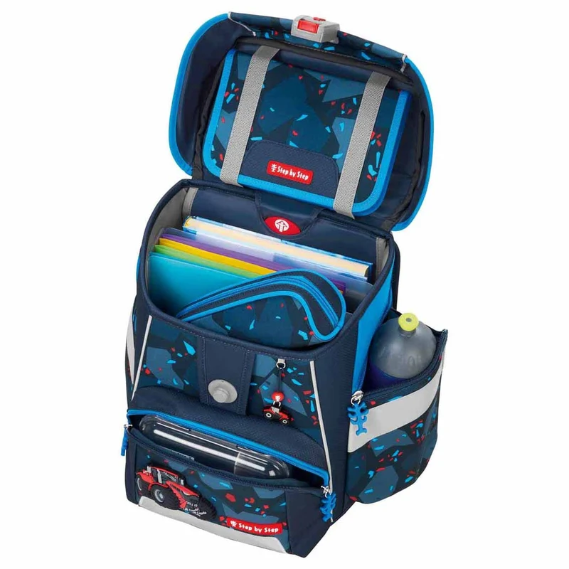 Step by Step Space - Mochila escolar Set 5tlg. (Tractor Freddy)