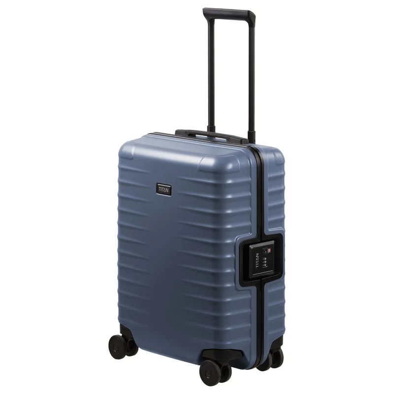 TITAN OVERSEAS - Trolley de cabina con 4 ruedas S 55/23 cm (midnight blue)