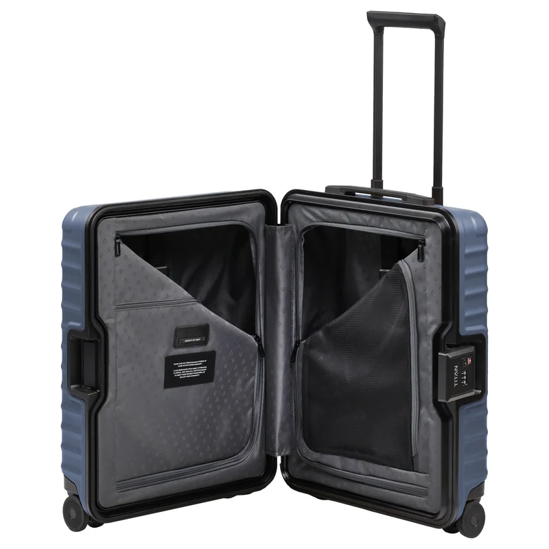 TITAN OVERSEAS - Trolley de cabina con 4 ruedas S 55/23 cm (midnight blue)