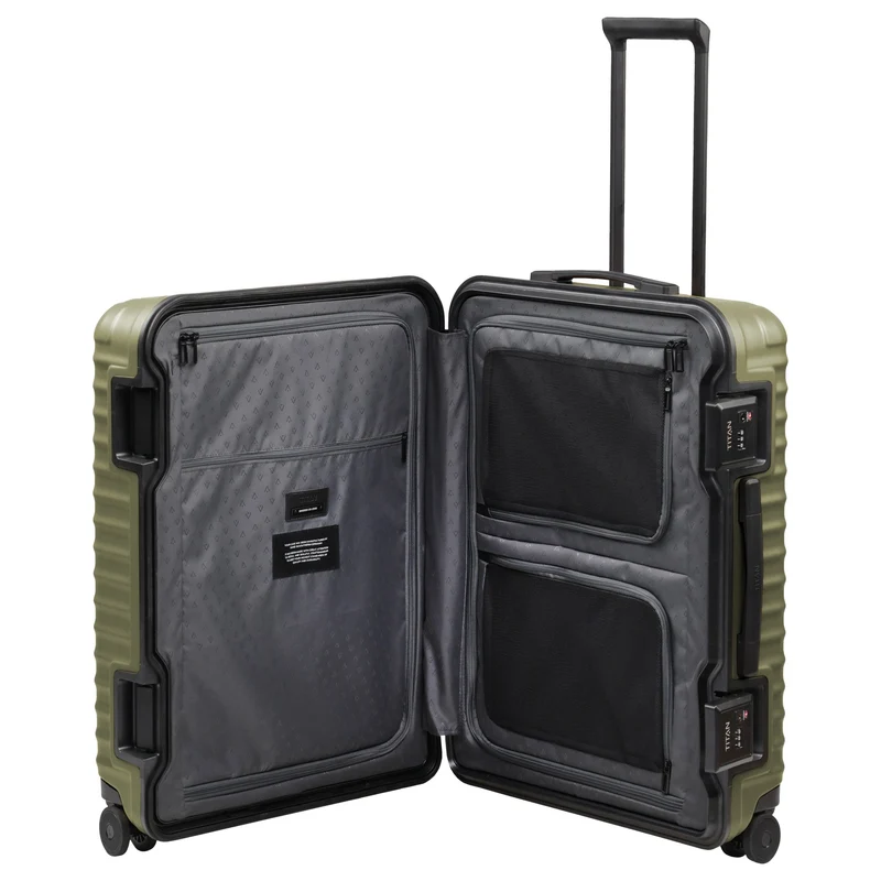 TITAN OVERSEAS - Trolley de 4 ruedas M+ 69 cm (forest green)
