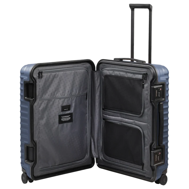 TITAN OVERSEAS - Trolley de 4 ruedas M+ 69 cm (midnight blue)