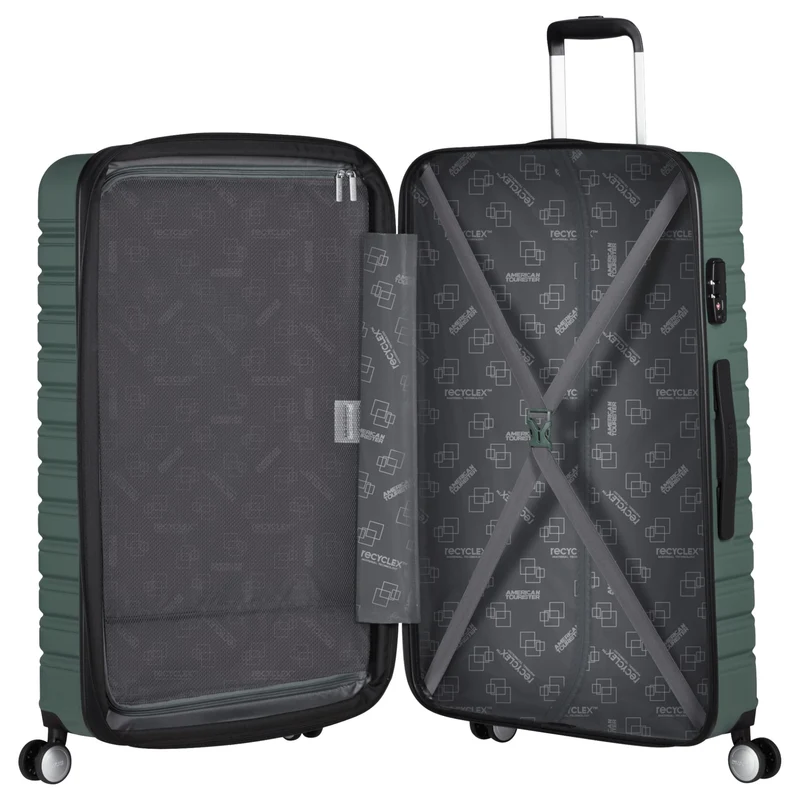 American Tourister Flashline - Trolley de 4 ruedas 78 cm expandible (grün)