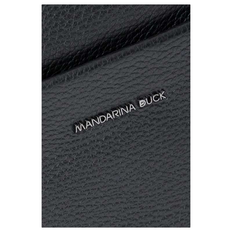 Mandarina Duck Mellow Leather - Mochila 13" 36 cm Cuero (color: negro)