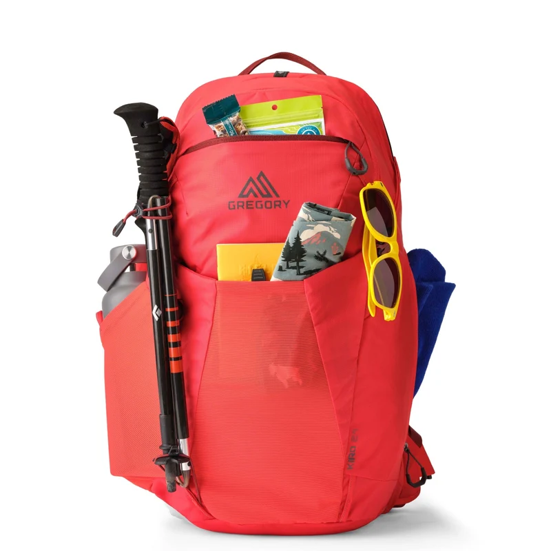 Gregory Kiro 24 RC - Mochila de senderismo 53 cm (lava red)