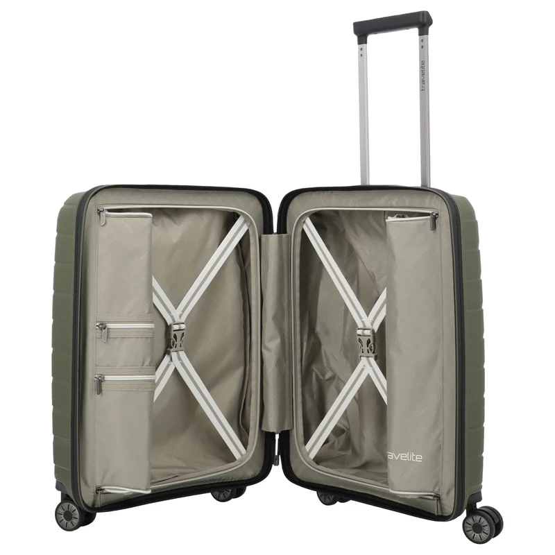 Travelite Air Base - Trolley de cabina con 4 ruedas S 55 cm (olive)