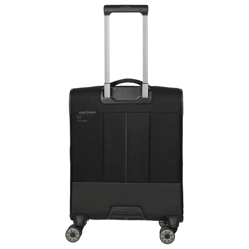 Travelite Crosslite - Trolley de cabina S 4 ruedas 55 cm expandible (schwarz)