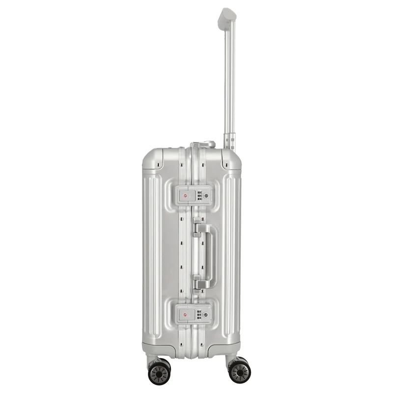 Travelite Next - Trolley de cabina con 4 ruedas S 55 cm (silber)