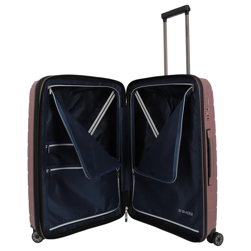 Travelite Air Base - Trolley de 4 ruedas 67 cm M expandible (flieder)
