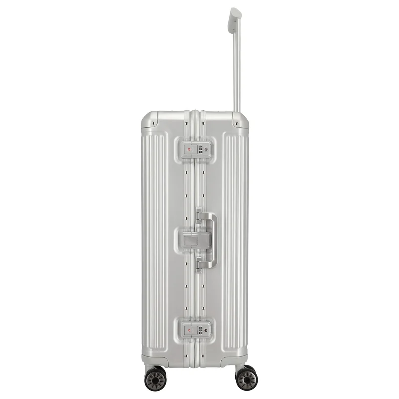 Travelite Next - Trolley de 4 ruedas L 77 cm (silber)