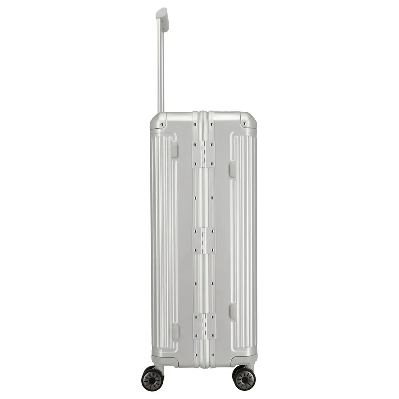 Travelite Next - Trolley de 4 ruedas L 77 cm (silber)