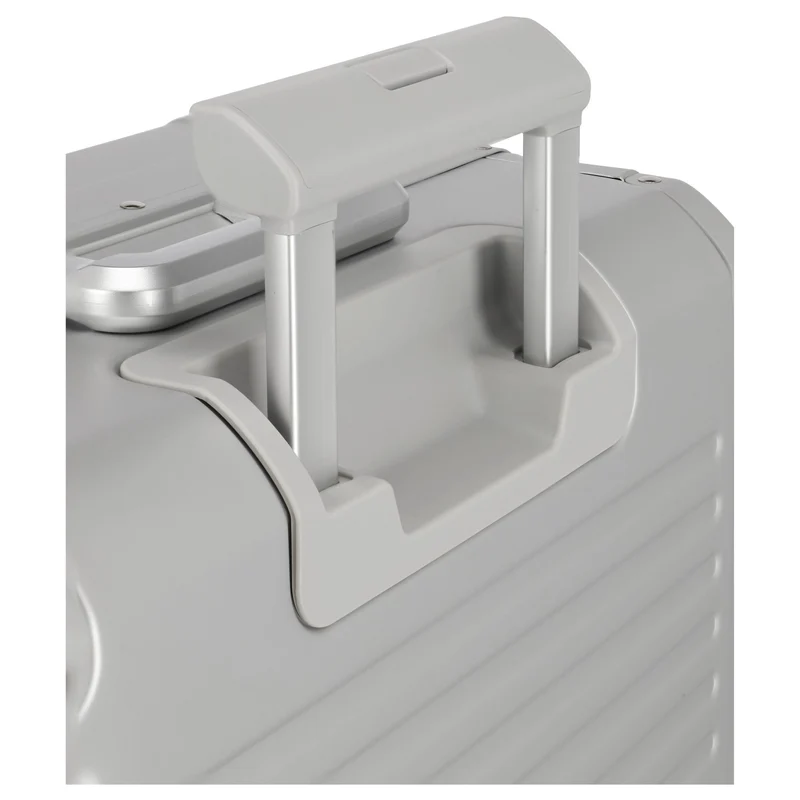 Travelite Next - Trolley de 4 ruedas L 77 cm (silber)