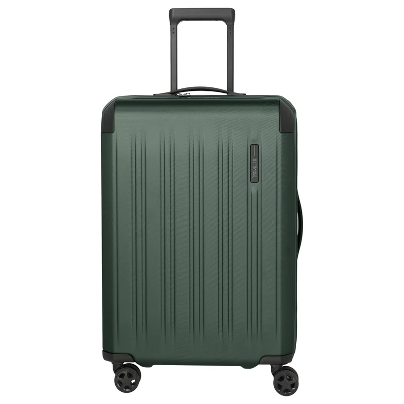 Travelite Dynamiic - Trolley de 4 ruedas M 66 cm expandible (grün)