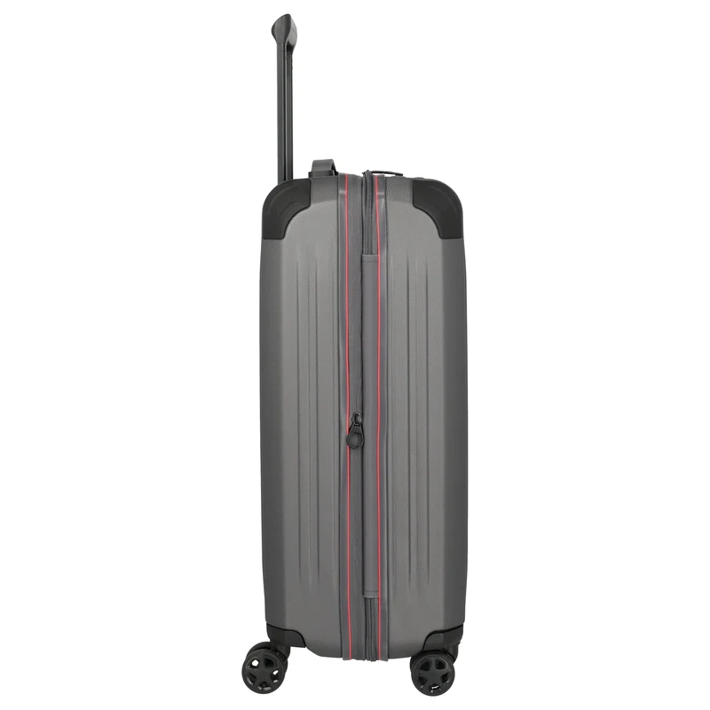 Travelite Dynamiic - Trolley de 4 ruedas M 66 cm expandible (anthrazit)