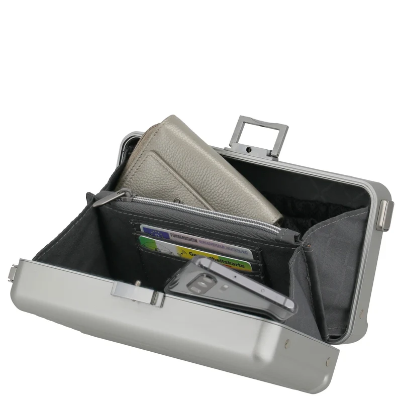 Travelite Next - Minicase/Bolso bandolera 20 cm (silber)