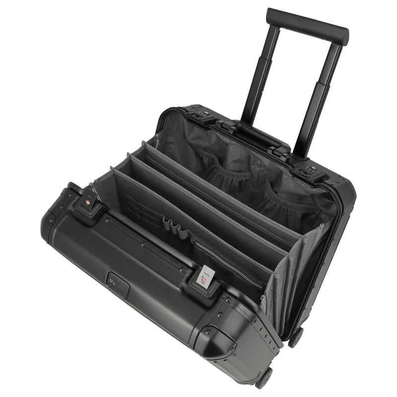 Travelite Next - Trolley de negocios con 4 ruedas 45 cm (schwarz)