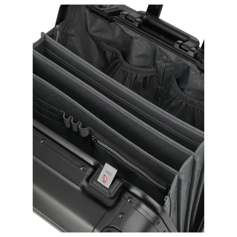 Travelite Next - Trolley de negocios con 4 ruedas 45 cm (schwarz)