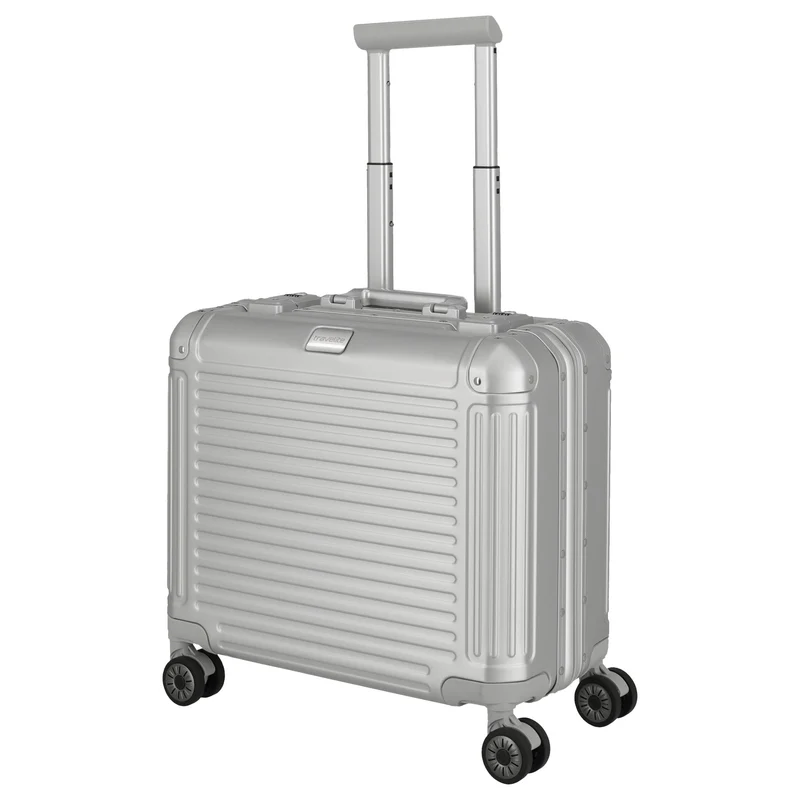 Travelite Next - Trolley de negocios con 4 ruedas 45 cm (silber)