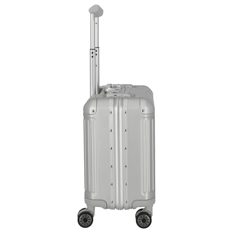 Travelite Next - Trolley de negocios con 4 ruedas 45 cm (silber)
