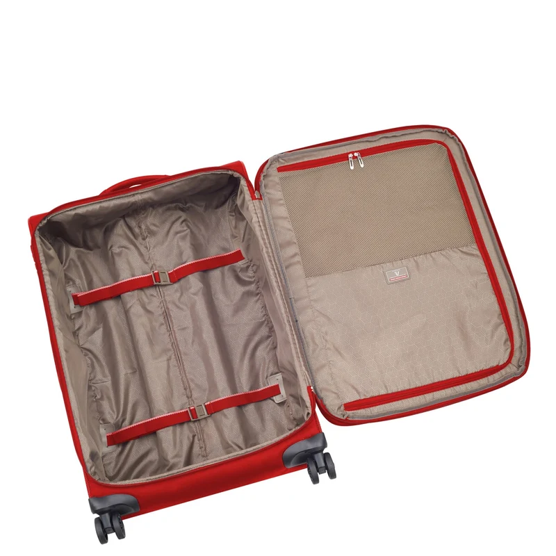 Roncato Joy - Trolley de 4 ruedas L 75 cm expandible (rosso)