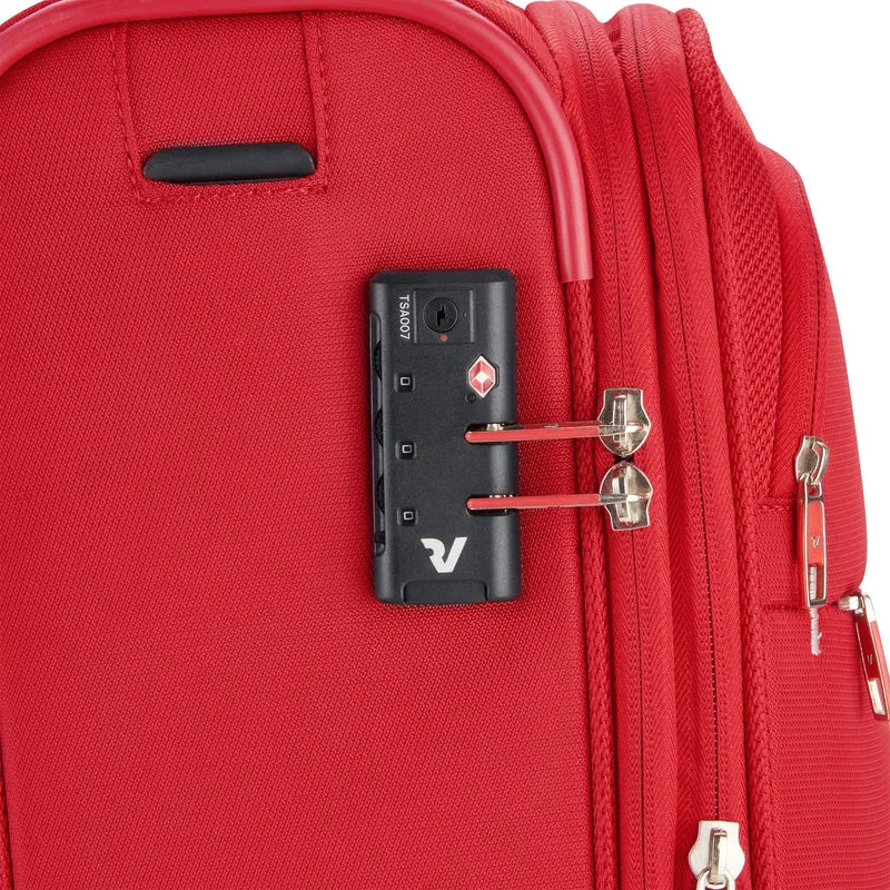 Roncato Joy - Trolley de 4 ruedas L 75 cm expandible (rosso)