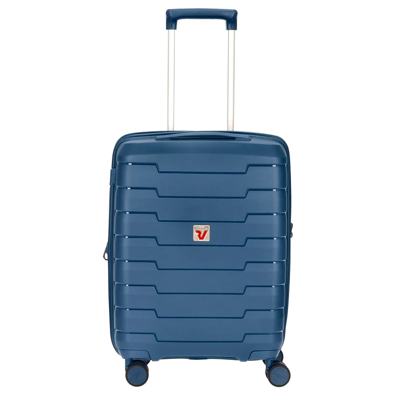 Roncato Skyline - Trolley de cabina S 4 ruedas 55 cm expandible USB-Anschluss (navy)