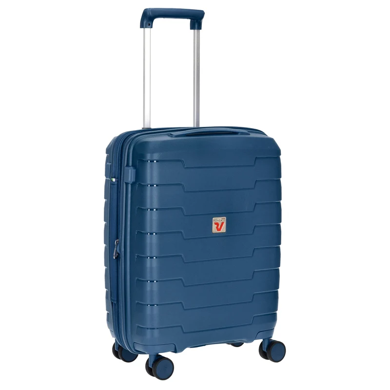 Roncato Skyline - Trolley de cabina S 4 ruedas 55 cm expandible USB-Anschluss (navy)